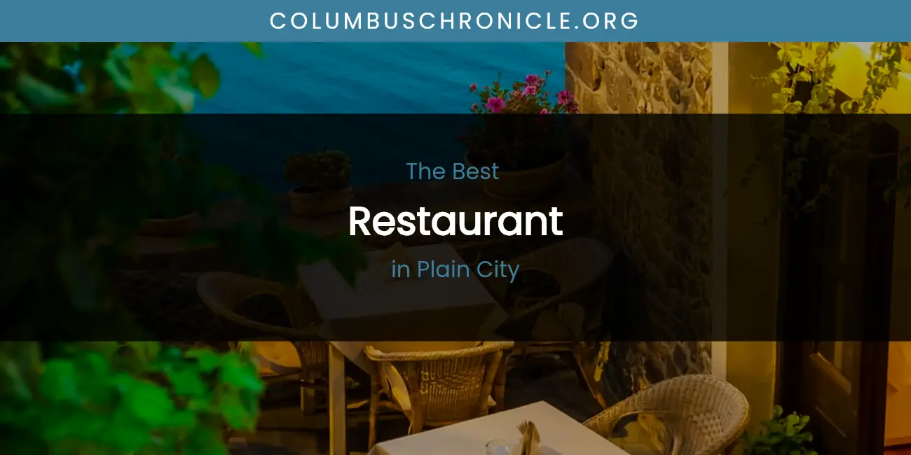 Plain City's Best Restaurant featured